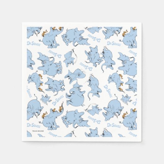 Horton Hears A Who Monkey Patroon Servet (Voorkant)
