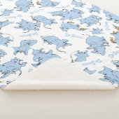 Horton Hears A Who Monkey Patroon Sherpa Deken (3/4)