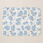 Horton Hears A Who Monkey Patroon Sherpa Deken (Voorkant (horizontaal))
