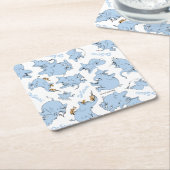 Horton Hears A Who Monkey Pattern Kartonnen Onderzetters (Schuin)