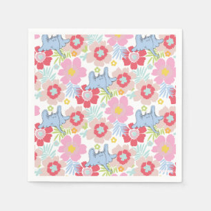 Horton Hears A Who Pastel Bloem Patroon Servet