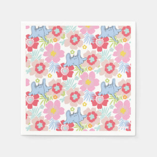 Horton Hears A Who | Pastel Bloem Patroon Servet