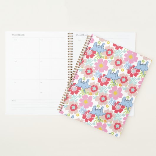 Horton hoort een Who | pastelbloempatroon Planner (Display)