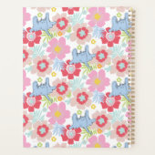 Horton hoort een Who | pastelbloempatroon Planner (Achterkant)
