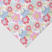 Horton hoort een Who | pastelbloempatroon Tissuepapier (Detail)