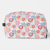 Horton hoort een Who | pastelbloempatroon Toilettasje (Voorkant)