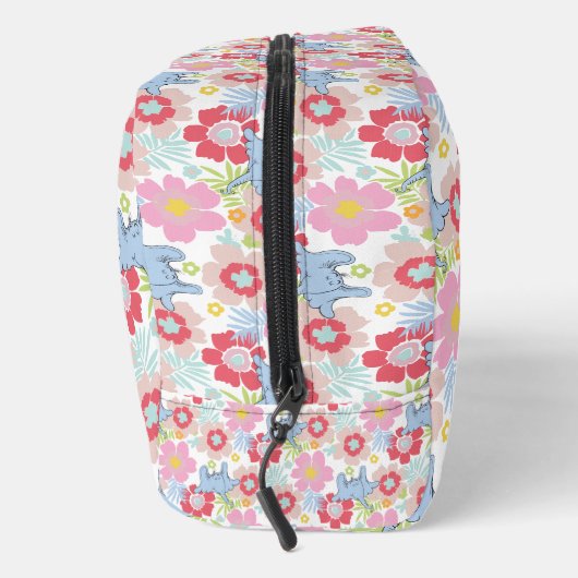 Horton hoort een Who | pastelbloempatroon Toilettasje (Rechts)