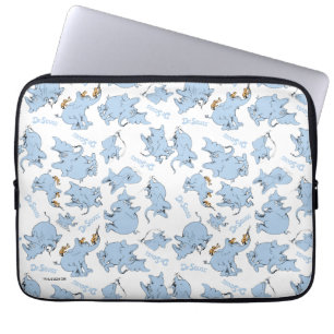 Horton Hoort Een Wie Aap Patroon Laptop Sleeve