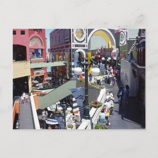 Horton Plaza, Briefkaart van San Diego (Voorkant)