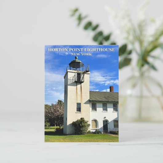 Horton Point Lighthouse, Briefkaart van New York (Staand voorkant)