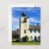 Horton Point Lighthouse, Briefkaart van New York (Voorkant / Achterkant)