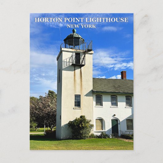 Horton Point Lighthouse, Briefkaart van New York (Voorkant)