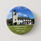 Horton Point Lighthouse, New York Button (Voorkant)