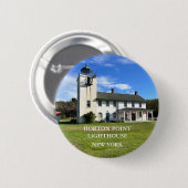 Horton Point Lighthouse, New York Button (Voorkant /achterkant)