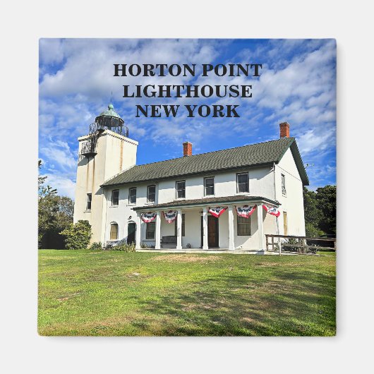 Horton Point Lighthouse, New York magneet (Voorkant)