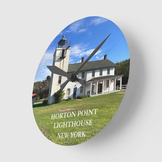 Horton Point Lighthouse, New York Ronde Klok (Hoek)