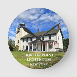 Horton Point Lighthouse, New York Ronde Klok