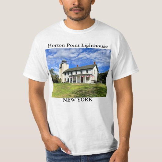 Horton Point Lighthouse, New York T-shirt (Voorkant)