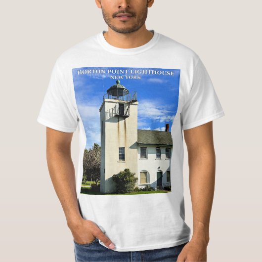 Horton Point Lighthouse, New York T-shirt (Voorkant)