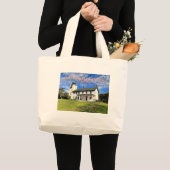 Horton Point Vuurtoren New York Grote Canvas tas (Voorkant (product))