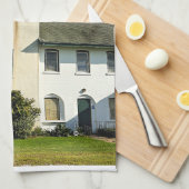 Horton Point Vuurtoren, New York Theedoek (Quarter Fold)