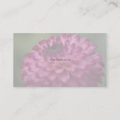 Hortus - Dahlia Visitekaartje (Achterkant)