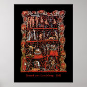 Hortus Deliciarum Hell Poster (Voorkant)