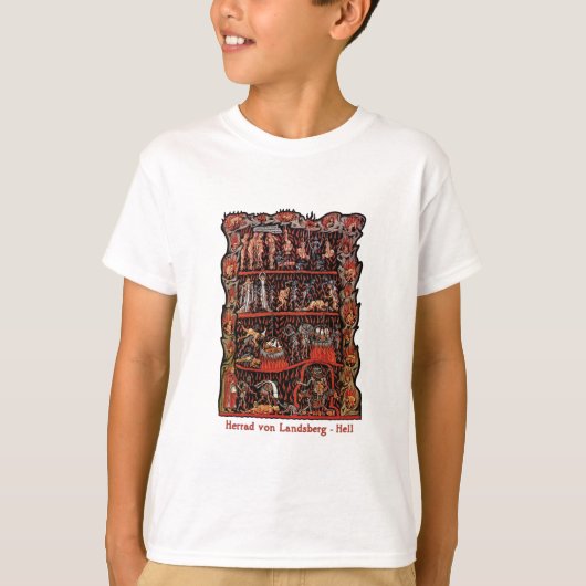 Hortus Deliciarum Hell T-shirt (Voorkant)