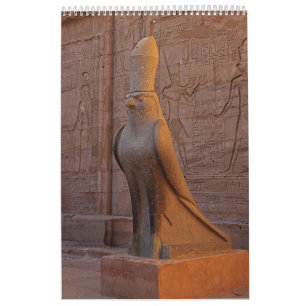 Horus Beeld Oude Egypte God Fotografie Kalender