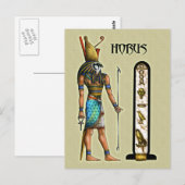 Horus Briefkaart (Voorkant / Achterkant)