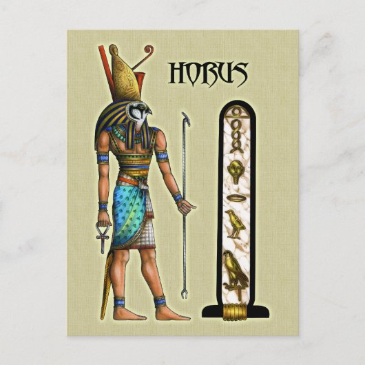 Horus Briefkaart (Voorkant)