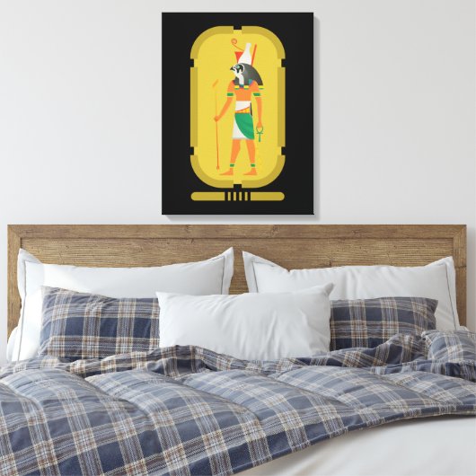 Horus Canvasprint Canvas Afdruk (Insitu (Slaapkamer))