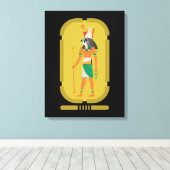 Horus Canvasprint Canvas Afdruk (Insitu (Houten vloer))