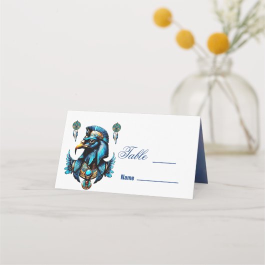 Horus de Egyptische valkengod Plaatskaartje (Voorkant)