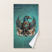 Horus de valkengod. bad handdoek (Handdoek)