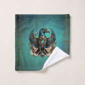 Horus de valkengod. bad handdoek (Wasdoekje)