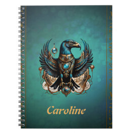 Horus de valkengod. notitieboek