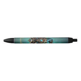 Horus de valkengod. zwarte inkt pen
