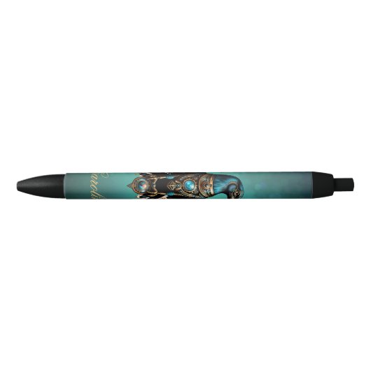 Horus de valkengod. zwarte inkt pen (Voorkant)