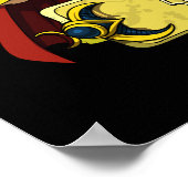 Horus Egyptian God Ra Pyramids Ancient Mythology Poster (Hoek)