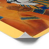 Horus en Anubis Poster (Hoek)