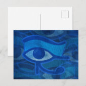Horus Eye-Briefkaart Briefkaart (Voorkant / Achterkant)