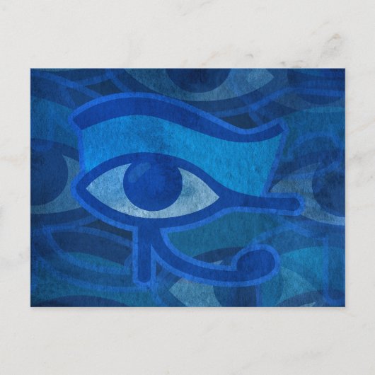Horus Eye-Briefkaart Briefkaart (Voorkant)