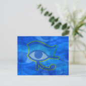 Horus Eye-Briefkaart Briefkaart (Staand voorkant)