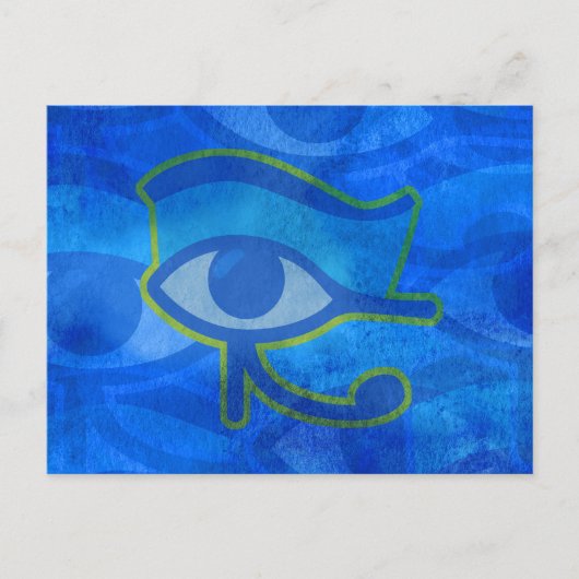 Horus Eye-Briefkaart Briefkaart (Voorkant)
