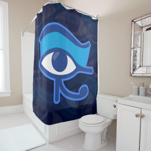 Horus Eye Douchegordijn (In situ)