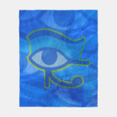 Horus Eye Fleece Deken (Voorkant)