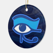 Horus Eye Keramisch Ornament (Links)