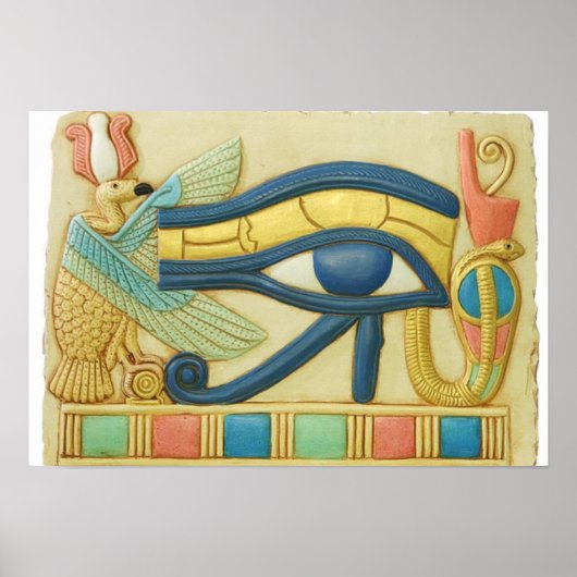 HORUS EYE POSTER (Voorkant)
