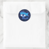 Horus Eye Ronde Sticker (Tas)
